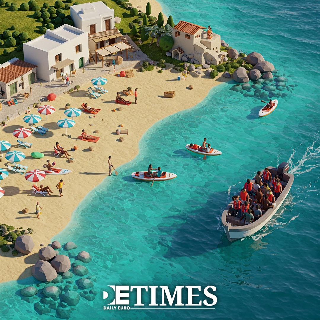 Lampedusa: Sunseekers and Asylum Seekers