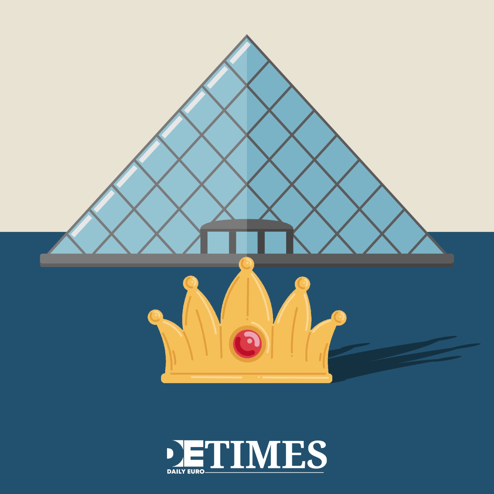 The Louvre Robbed of It's Royal Past