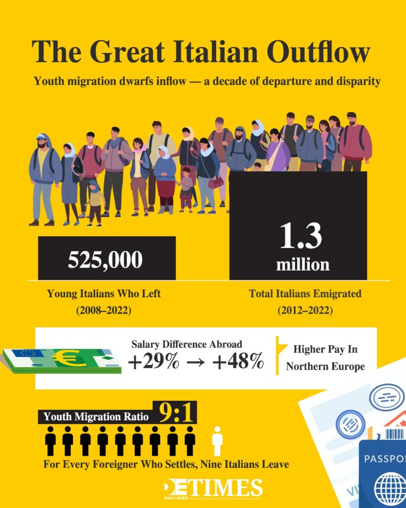 Drin Drin: Italy's Economic Exodus Forges the Ora! Party  Daily Euro Times Drin Drin: Italy's Economic Exodus Forges the Ora! Party