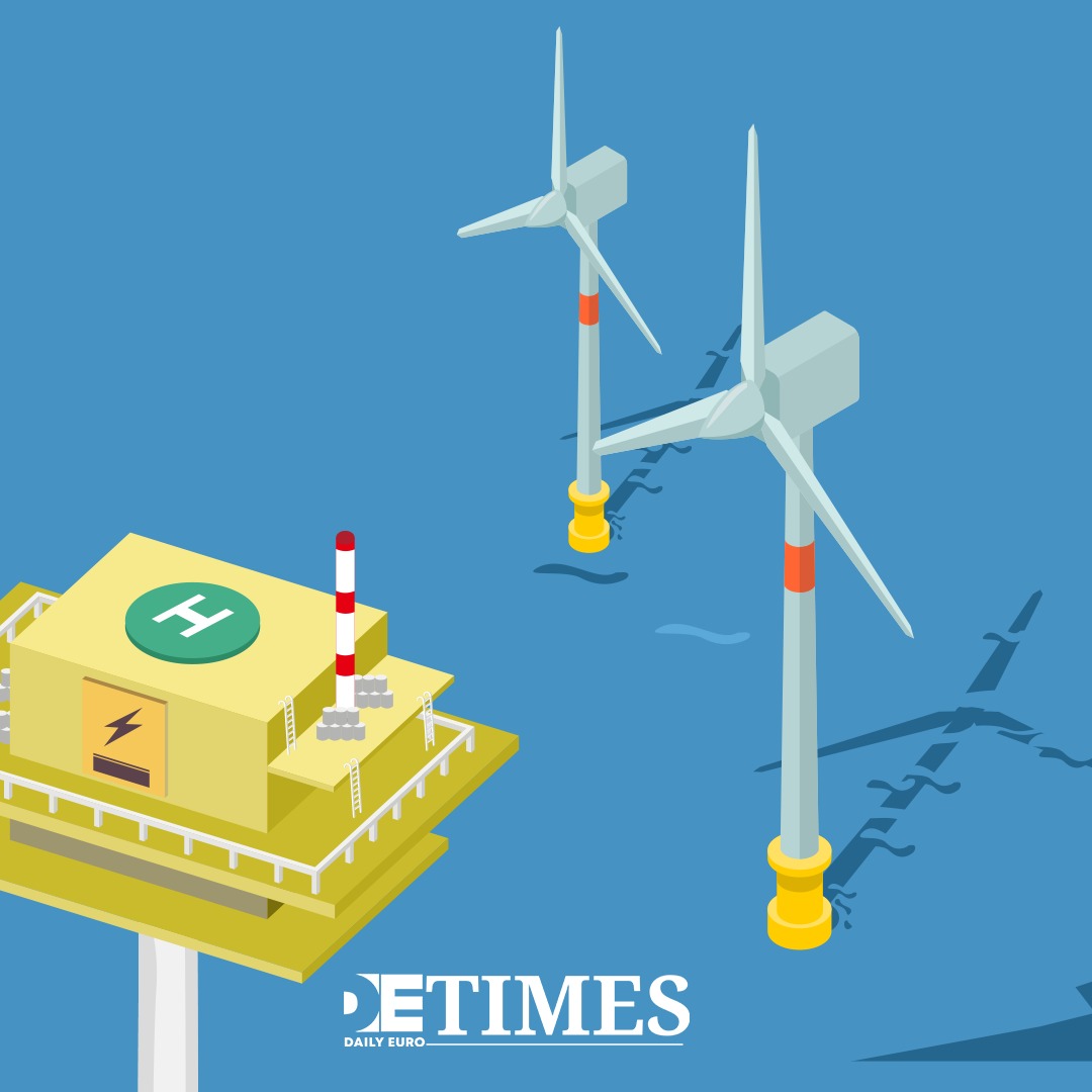 The North Sea Trades Big Oil for Giant Wind Farm