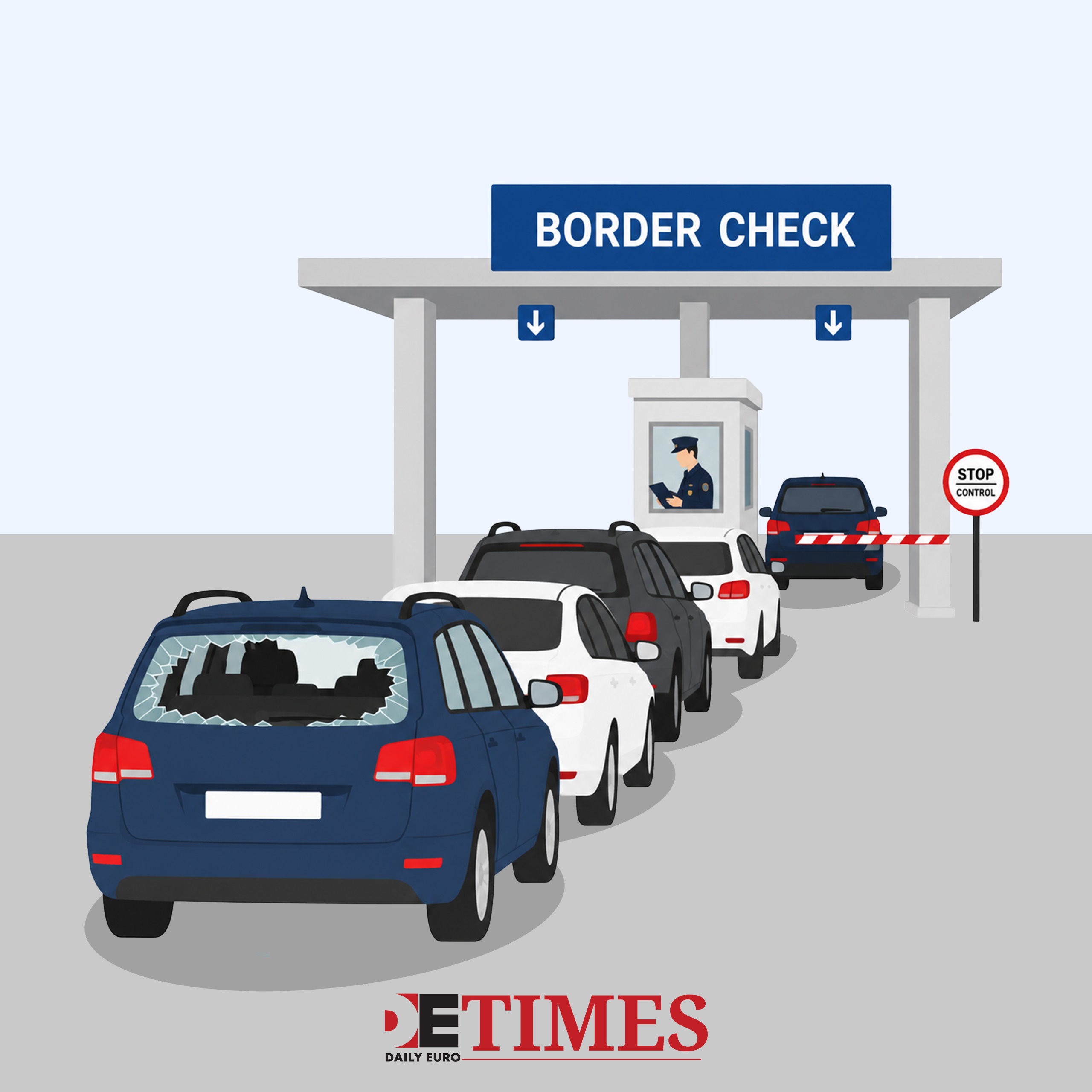 Schengen Strains Under Dutch Border Crashes 