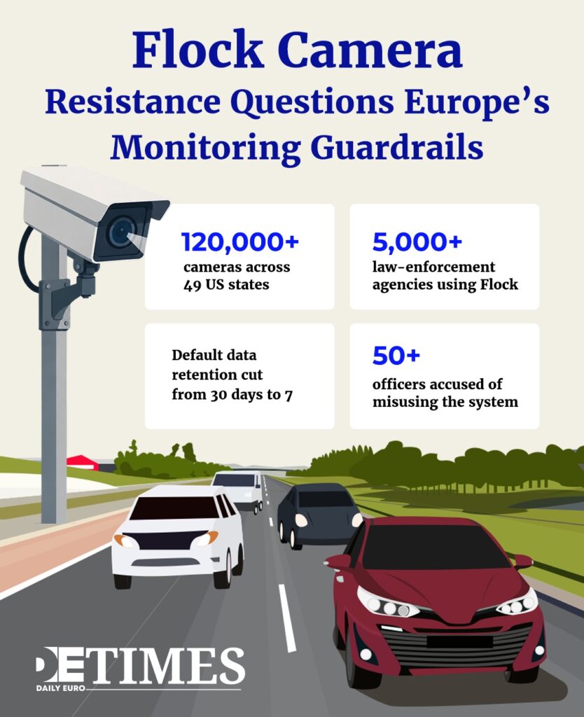 Flock Camera Resistance Questions Europe’s Monitoring Guardrails  Daily Euro Times