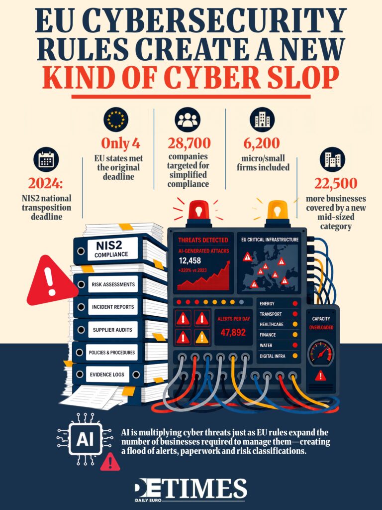 EU Cybersecurity Rules Create a New Kind of Cyber Slop  Daily Euro Times
