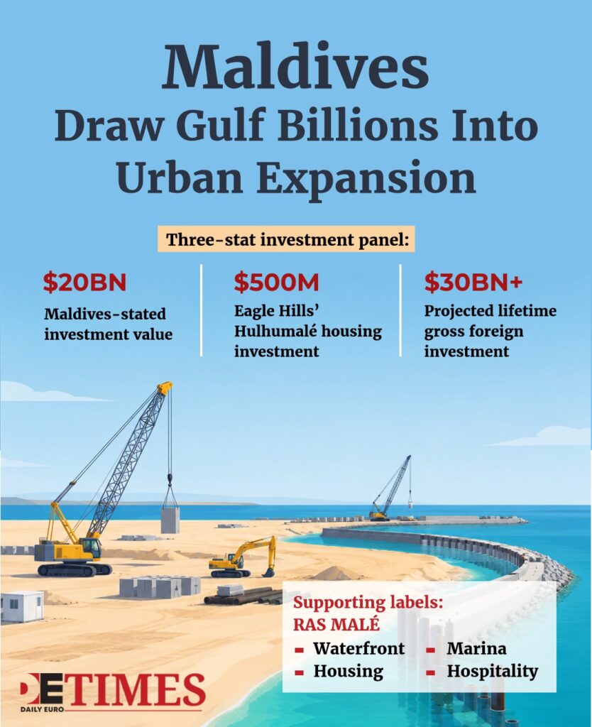 Maldives Draw Gulf Billions Into Urban Expansion  Daily Euro Times