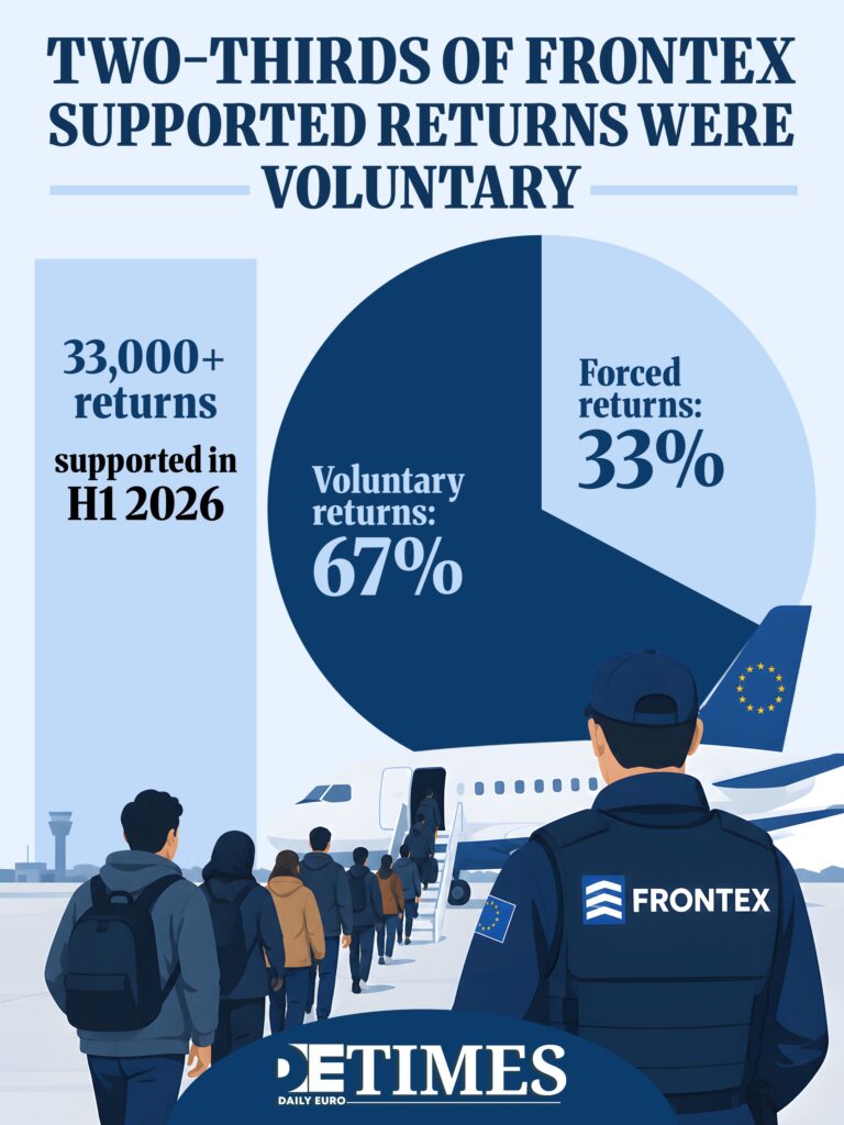 Frontex Freezes Reintegration Aid as Removals Surge  Daily Euro Times